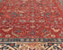 9x12 Red Aryana Afghan Hand Knotted Veg Dye Wool Area Rug